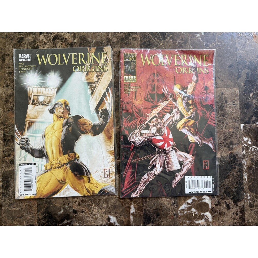 Marvel DC Comic Book Lot Wolverine Origins 42 43 Batman Annual 5 Tekken 6 Set